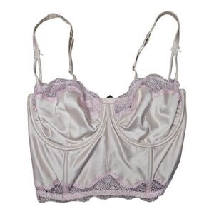 VICTORIA'S SECRET Dream Angels Unlined Long Line Balconette‎ Bra - Size 34DD